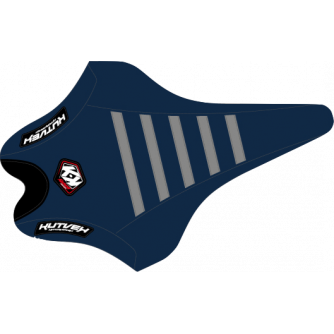 Seat cover grey/blue - 450...