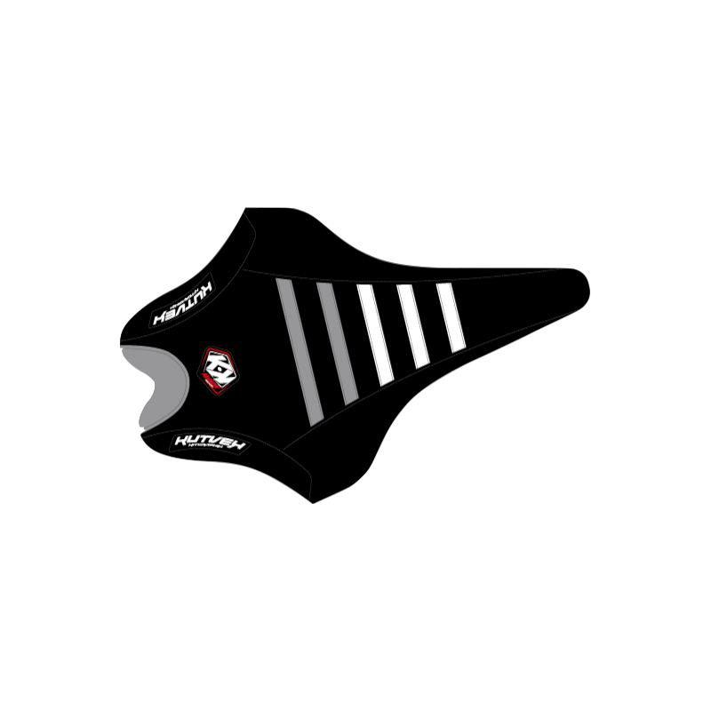 housse de selle - noir/gris