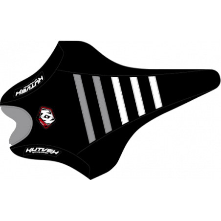 housse de selle - noir/gris
