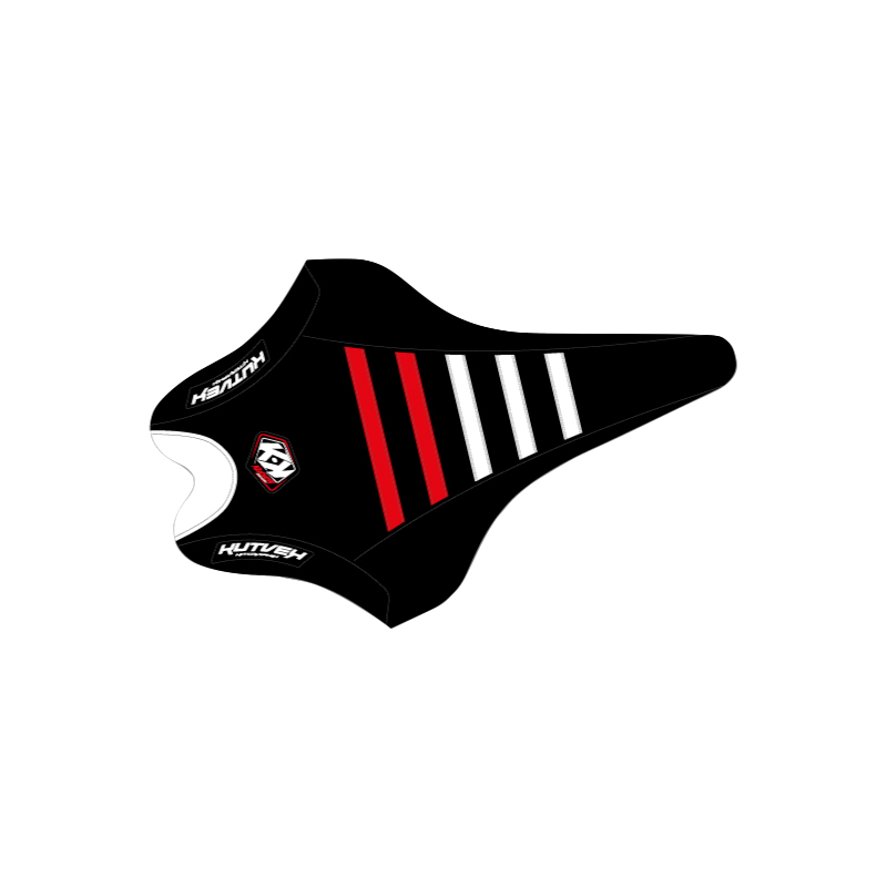 Housse de selle - noir/rouge/blanc