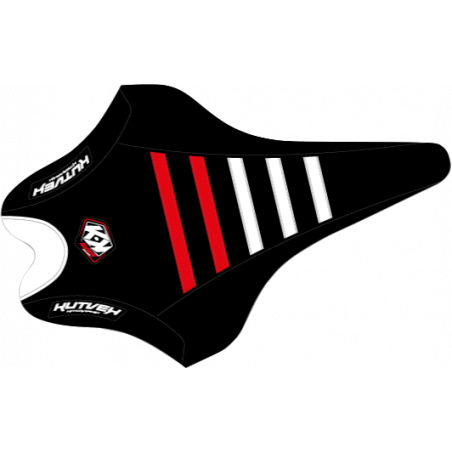 Housse de selle - noir/rouge/blanc