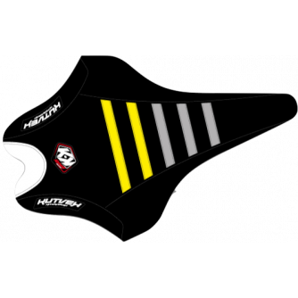 Housse de selle - noir/jaune/gris