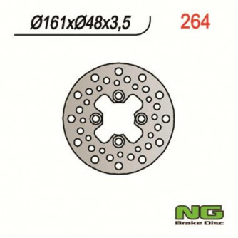 Disque de frein NG BRAKES fixe - 264 pour 700 Raptor.