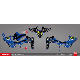 Kit déco Kutvek bleu/noir -...