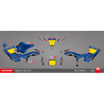 Kit déco Kutvek bleu/gris -...