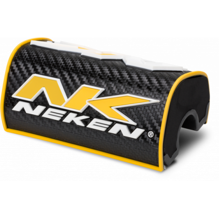 Oversized Handlebar Pad Neken 3D yellow.
