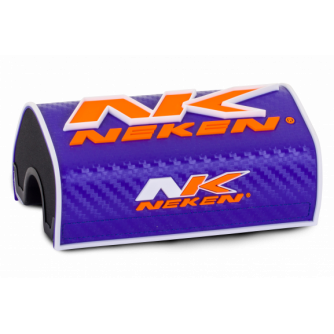 Oversized Handlebar Pad Neken 3D orange-purple