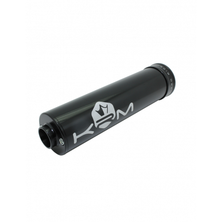 Silencieux KRM 70-90cc alu noir