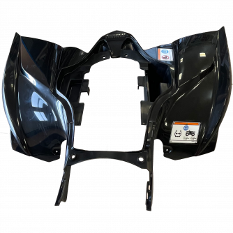 Plastique arrière noir...