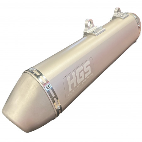 Silencieux HGS beach race INOX