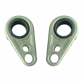 Support de durite avia anodisée silver