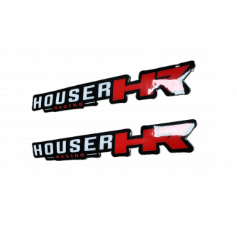 Stickers train avant Houser Racing