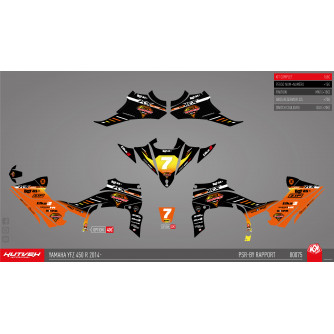Graphic kit orange/black...