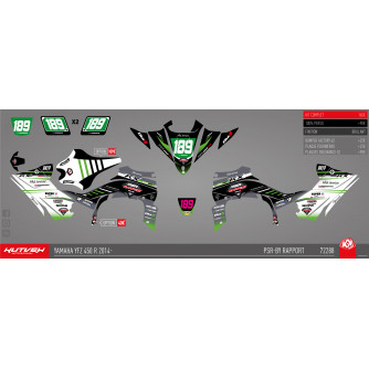 Kit déco blanc/vert PSR-By...