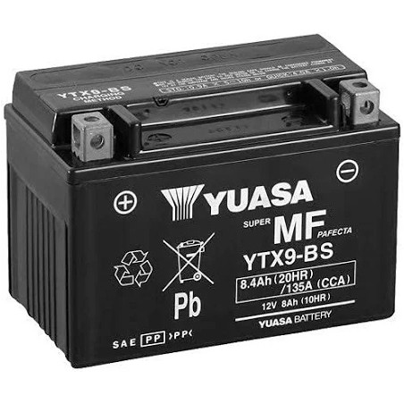 Batterie Yuasa 450 KXR YTX9-BS