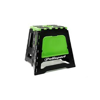 Béquille pliable Polisport verte