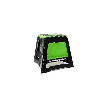 Béquille pliable Polisport verte